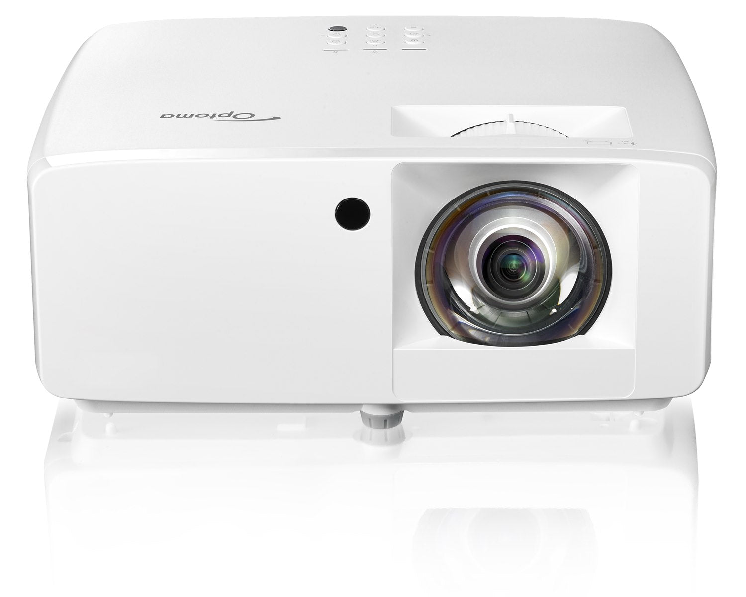 Optoma LW351ST WXGA -projektori + GolfBays-lattia-asennuskotelo