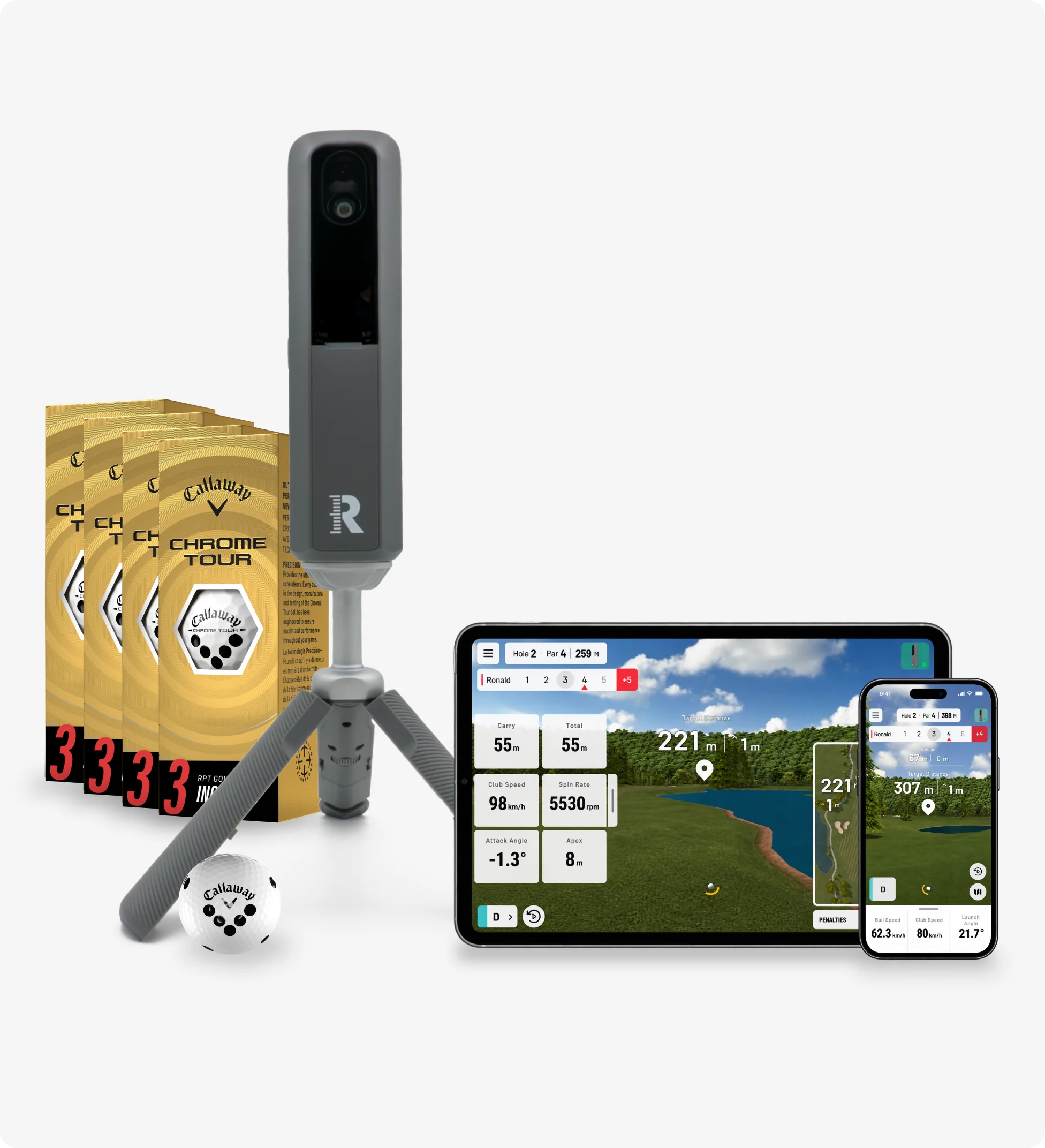Rapsodo MLM2Pro Kotigolf-simulaattoripaketti