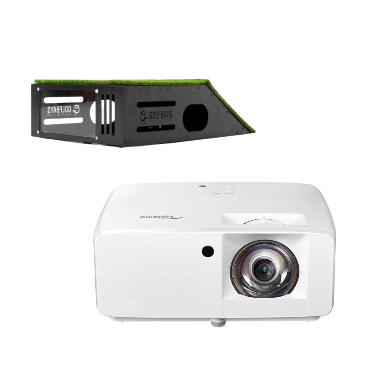 Optoma ZK431ST 4K -laserprojektori + lattiajalustakotelo